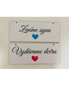 Vydávame dcéru/Ženíme syna