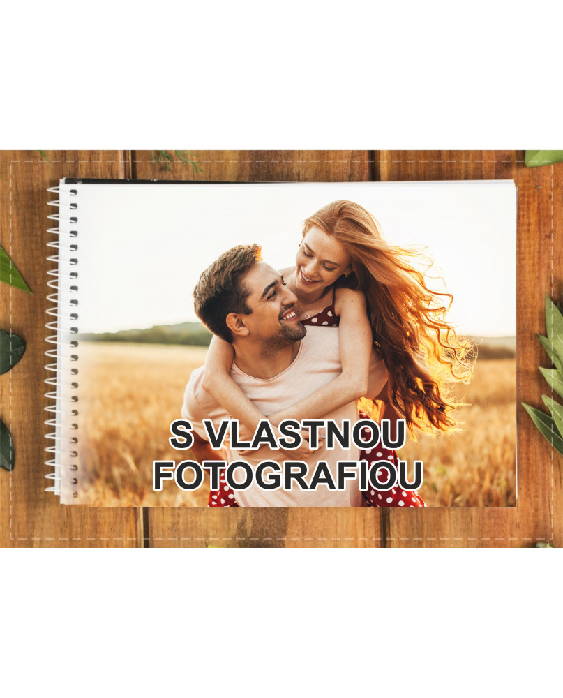 Svadobná kniha hostí - s vlastnou fotografiou